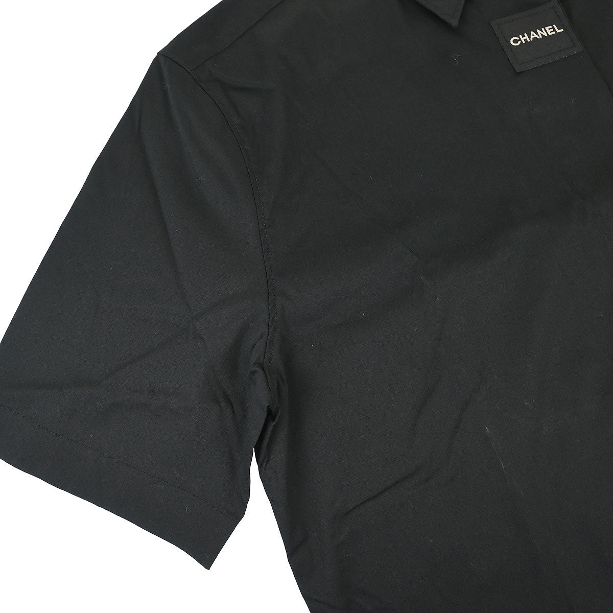Chanel 1999 Blouse Shirt Black #38