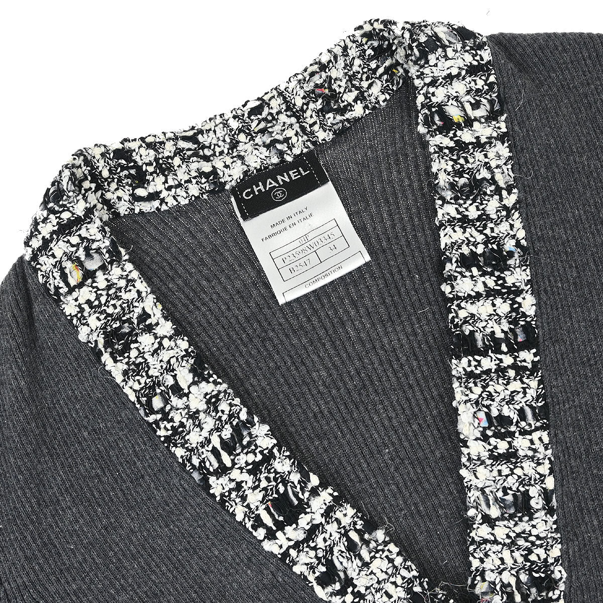 Chanel 2004 Cardigan Gray #34