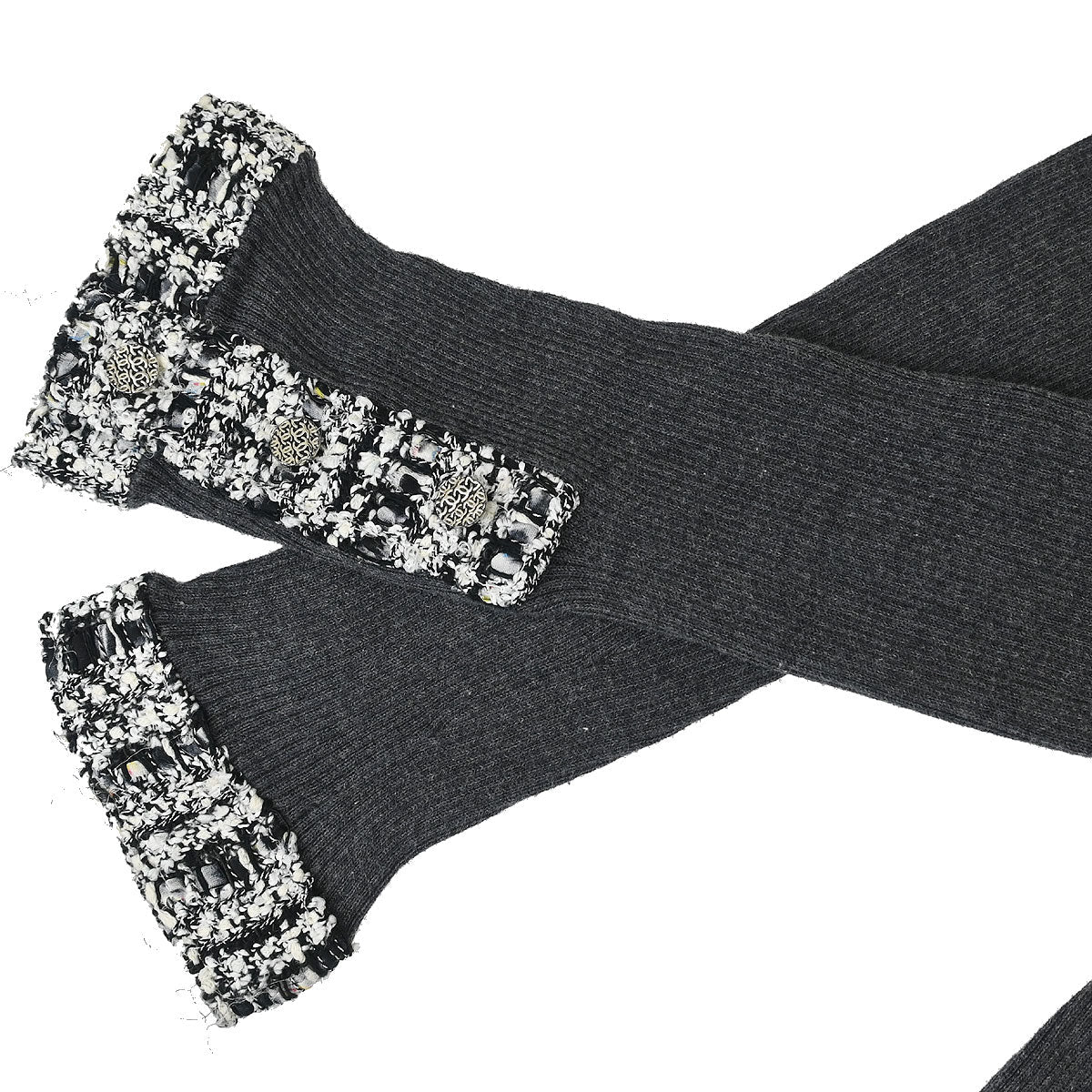 Chanel 2004 Cardigan Gray #34