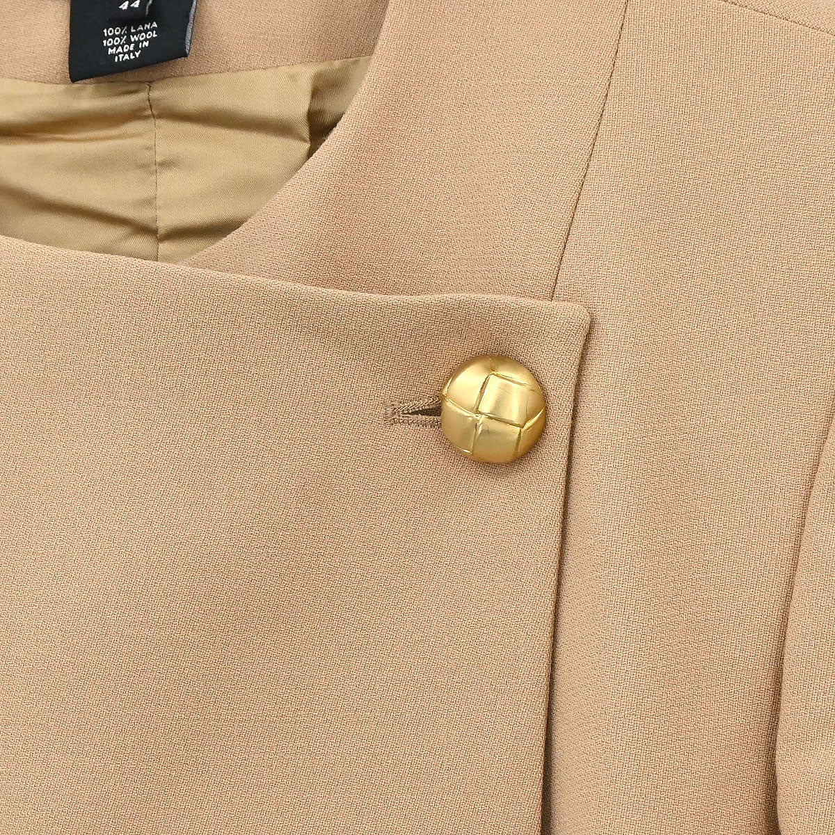Gucci Setup Suit Jacket Skirt Beige #44
