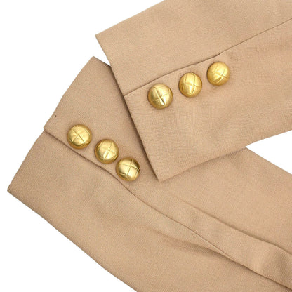 Gucci Setup Suit Jacket Skirt Beige #44