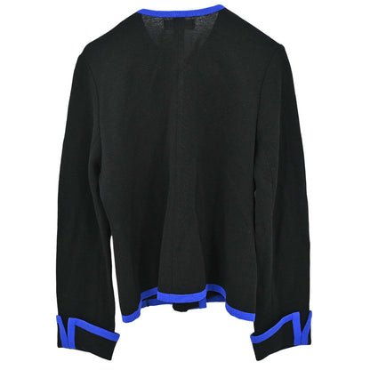 Yves Saint Laurent Cardigan Black Blue #L