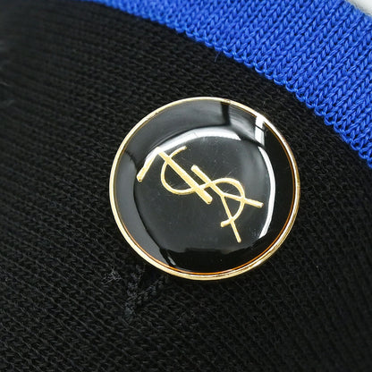 Yves Saint Laurent Cardigan Black Blue #L