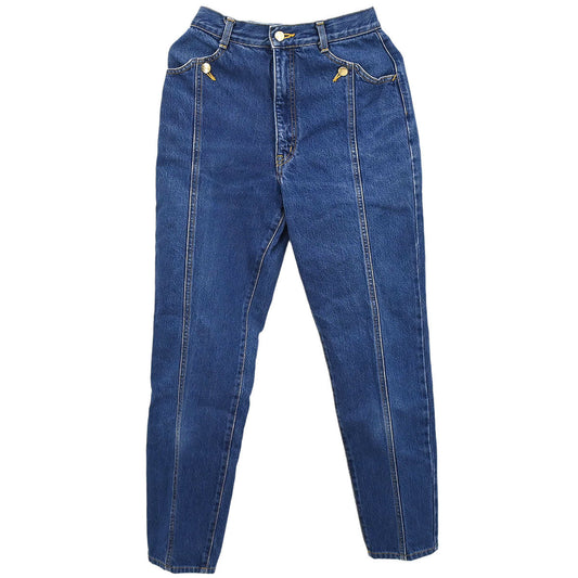 Yves Saint Laurent Long Denim Pants Blue #38