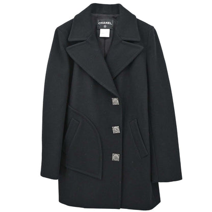 Chanel 2011 Coat Black #40