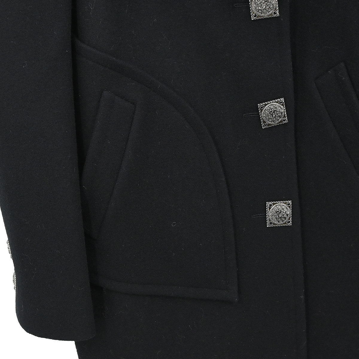 Chanel 2011 Coat Black #40