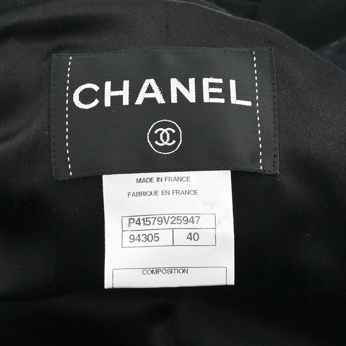 Chanel 2011 Coat Black #40