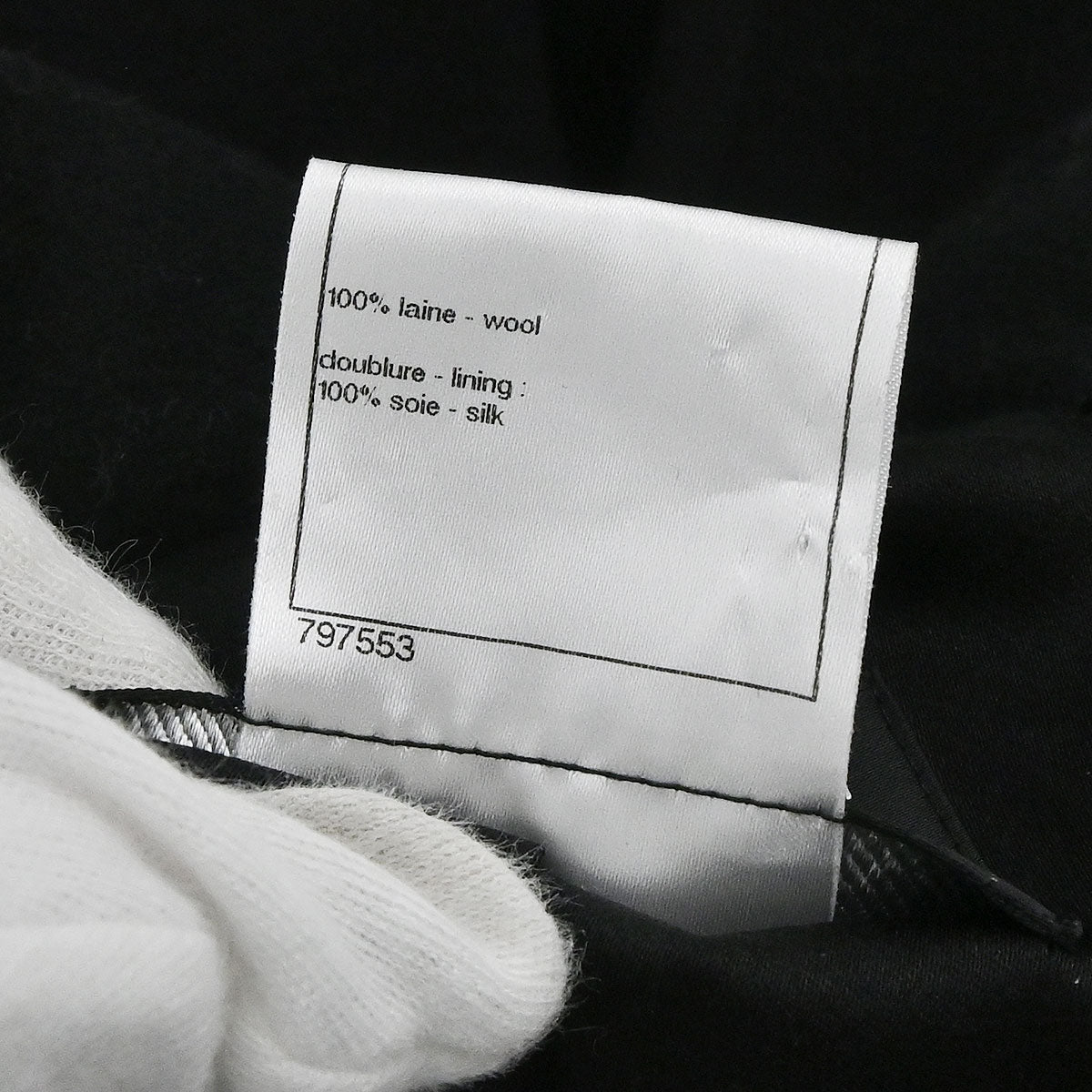 Chanel 2011 Coat Black #40