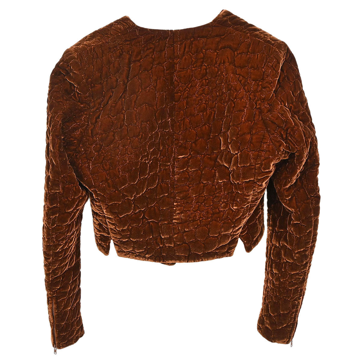 Hermes Zip Up Jacket Brown #40