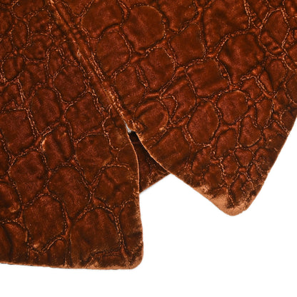 Hermes Zip Up Jacket Brown #40
