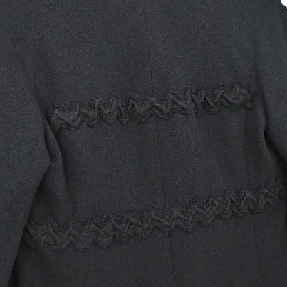 Chanel 2007 Collarless Jacket Black #38