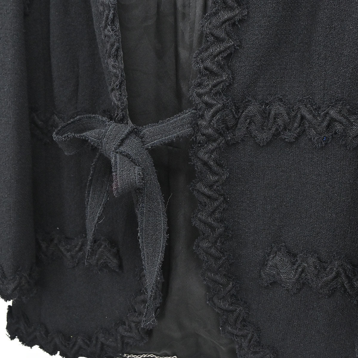 Chanel 2007 Collarless Jacket Black #38
