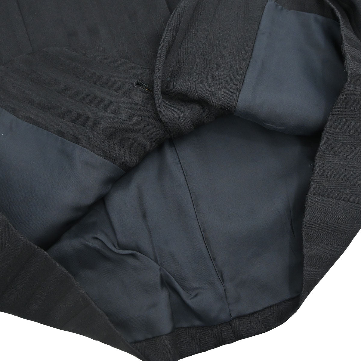 Christian Dior Collarless Striped Jacket Black #36–38