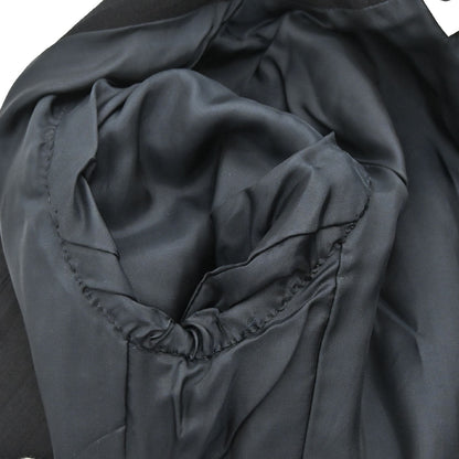 Christian Dior Collarless Striped Jacket Black #36–38