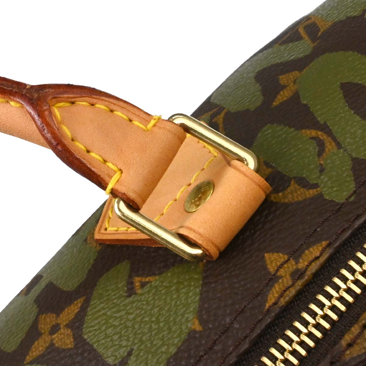 Louis Vuitton Khaki Monogram Graffiti Speedy 30 Handbag M92194