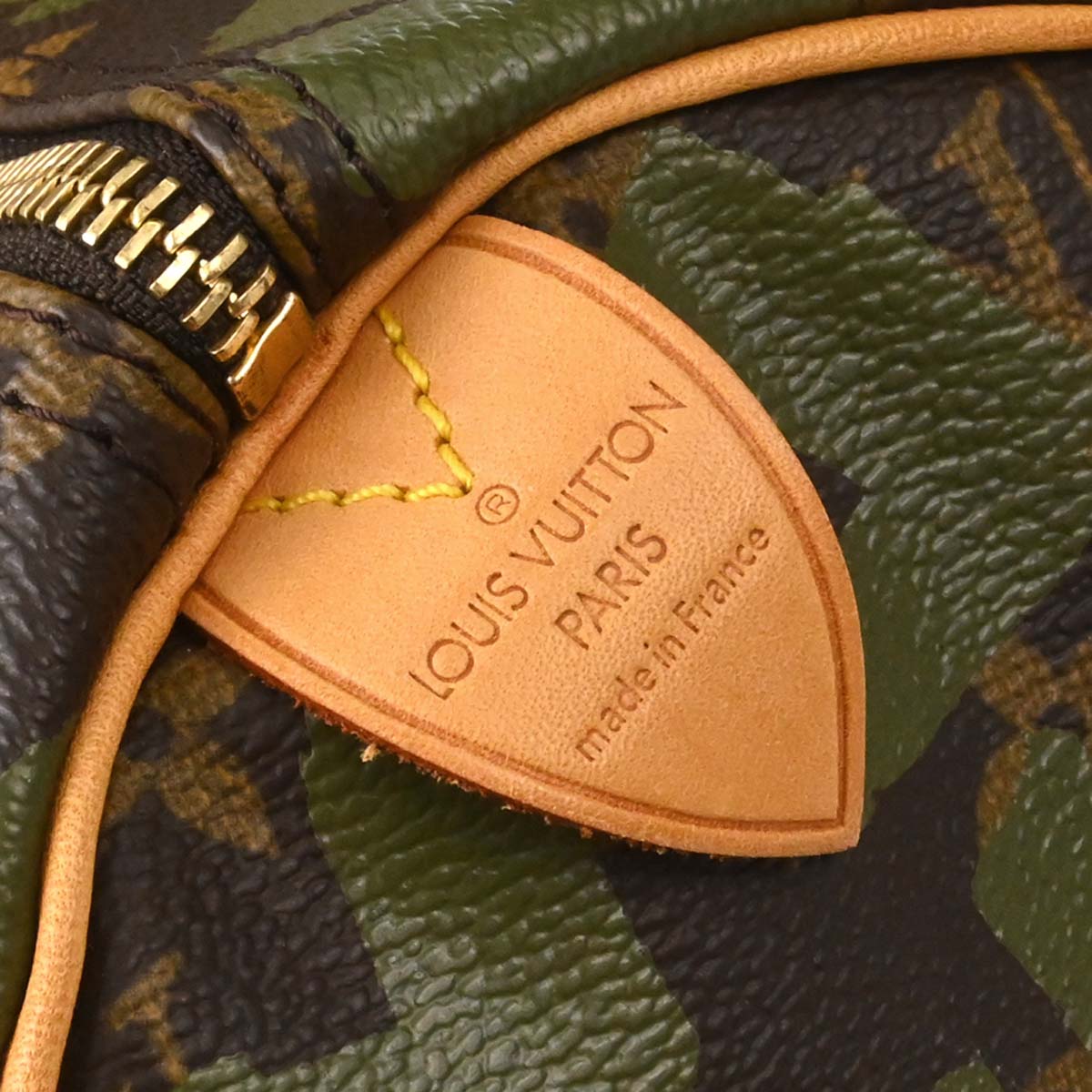 Louis Vuitton Khaki Monogram Graffiti Speedy 30 Handbag M92194