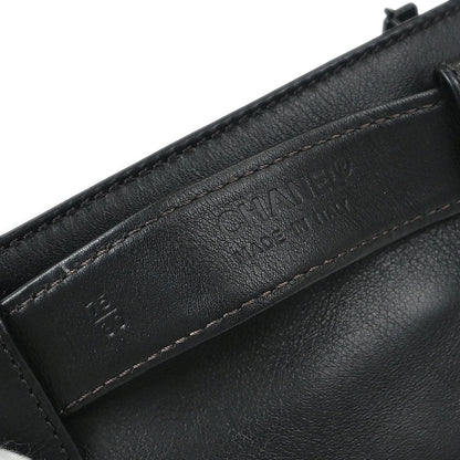 Chanel 1997-1999 Black Lambskin Bum Belt Waist Bag #75/30