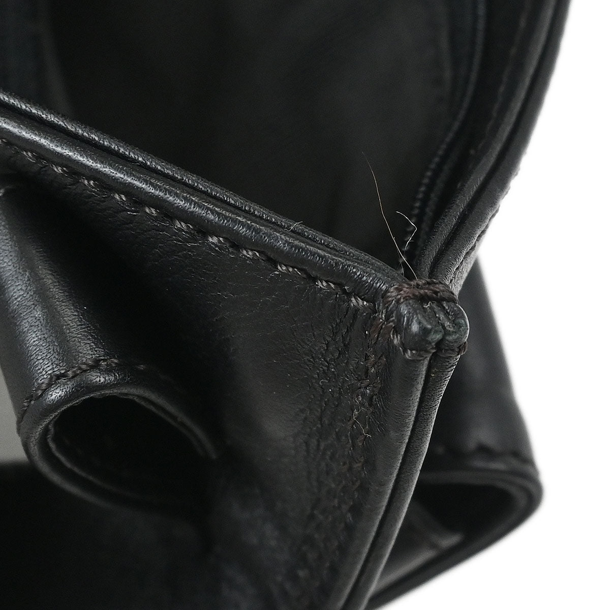 Chanel 1997-1999 Black Lambskin Bum Belt Waist Bag #75/30