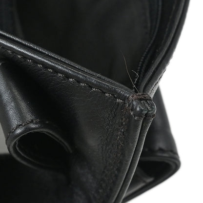 Chanel 1997-1999 Black Lambskin Bum Belt Waist Bag #75/30