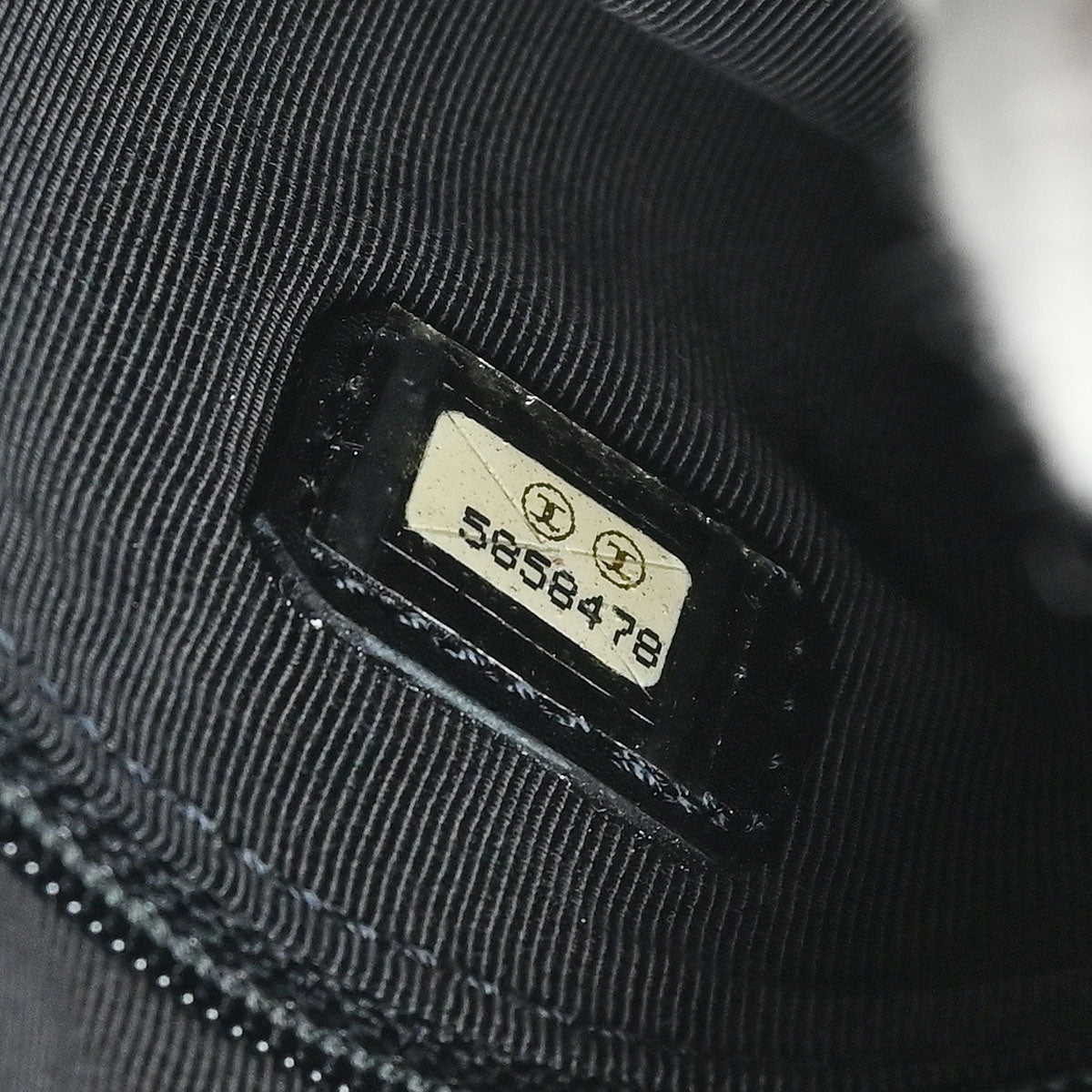 Chanel 1997-1999 Black Lambskin Bum Belt Waist Bag #75/30