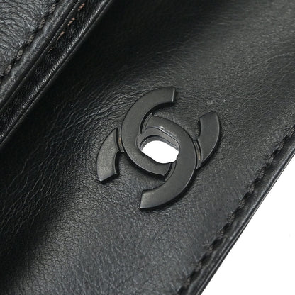 Chanel 1997-1999 Black Lambskin Bum Belt Waist Bag #75/30