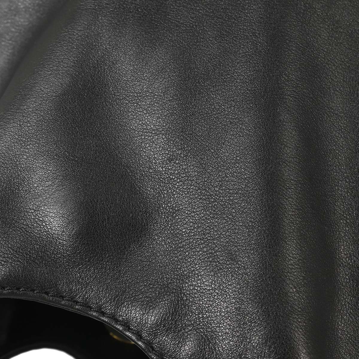 Chanel 2008-2009 Black Lambskin Rodeo Drive Hobo 2way Shoulder Handbag