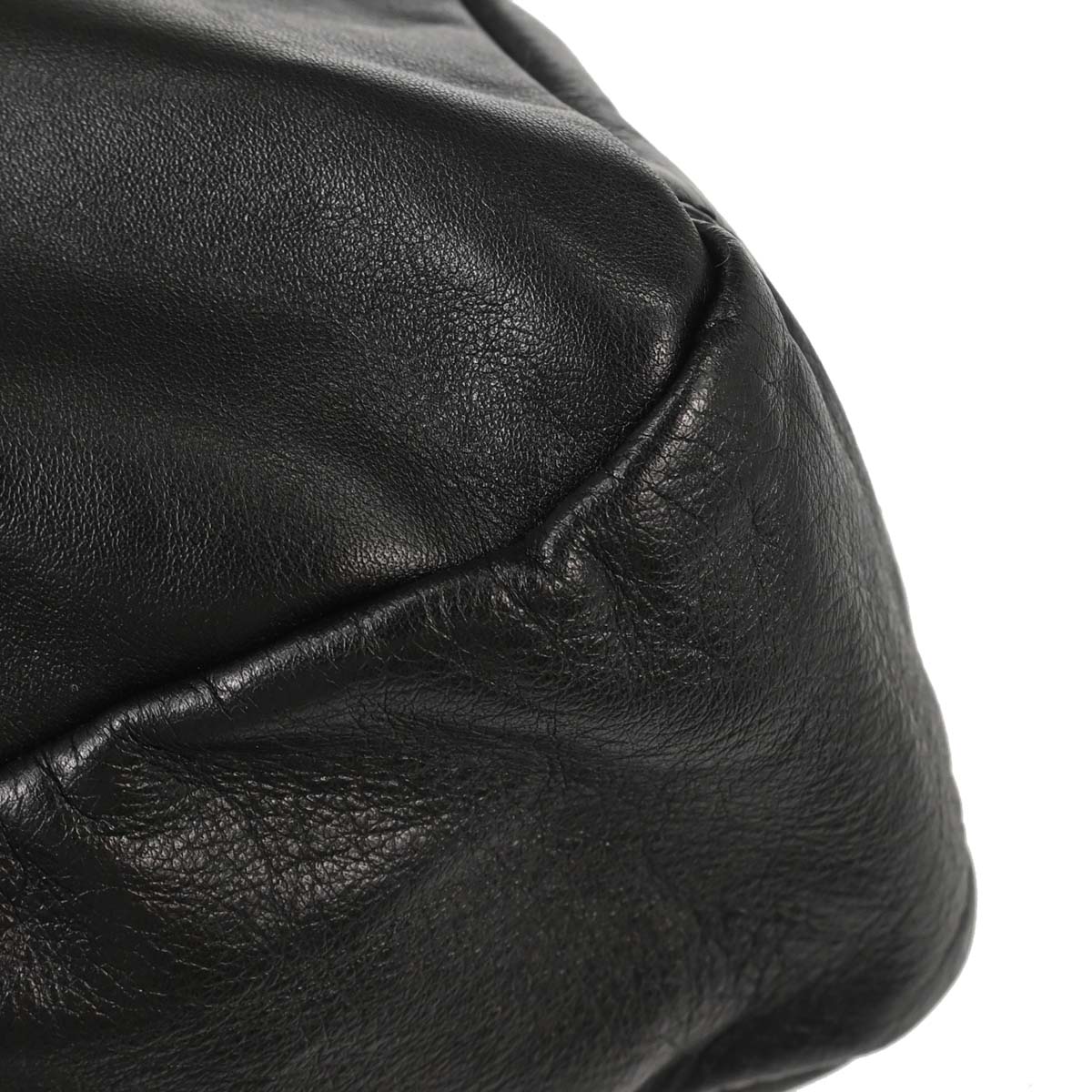 Chanel 2008-2009 Black Lambskin Rodeo Drive Hobo 2way Shoulder Handbag