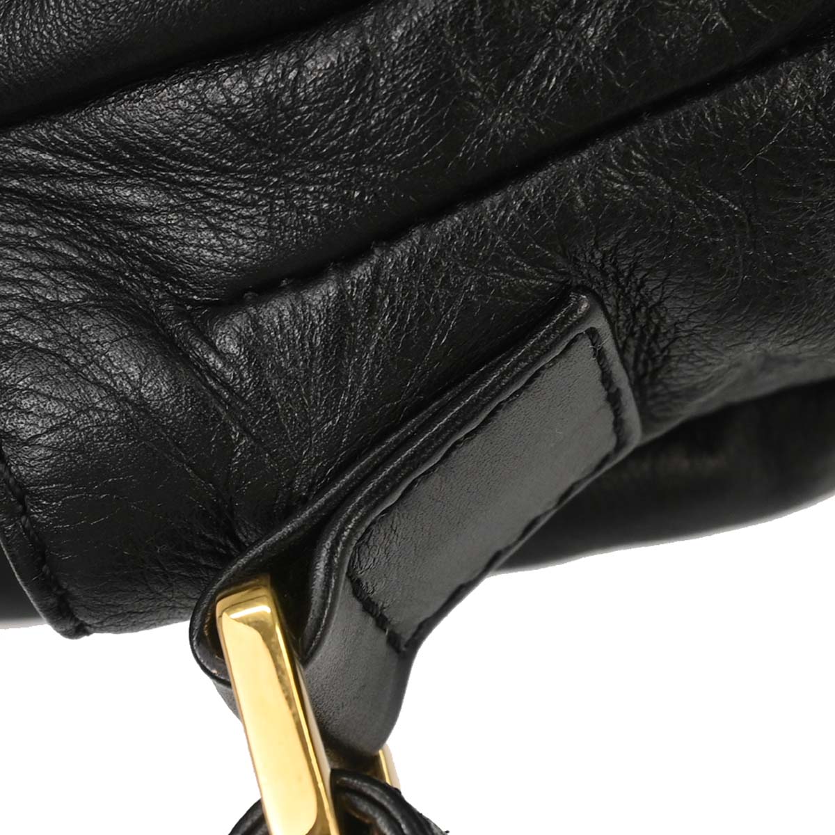 Chanel 2008-2009 Black Lambskin Rodeo Drive Hobo 2way Shoulder Handbag