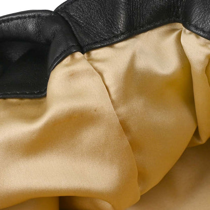 Chanel 2008-2009 Black Lambskin Rodeo Drive Hobo 2way Shoulder Handbag