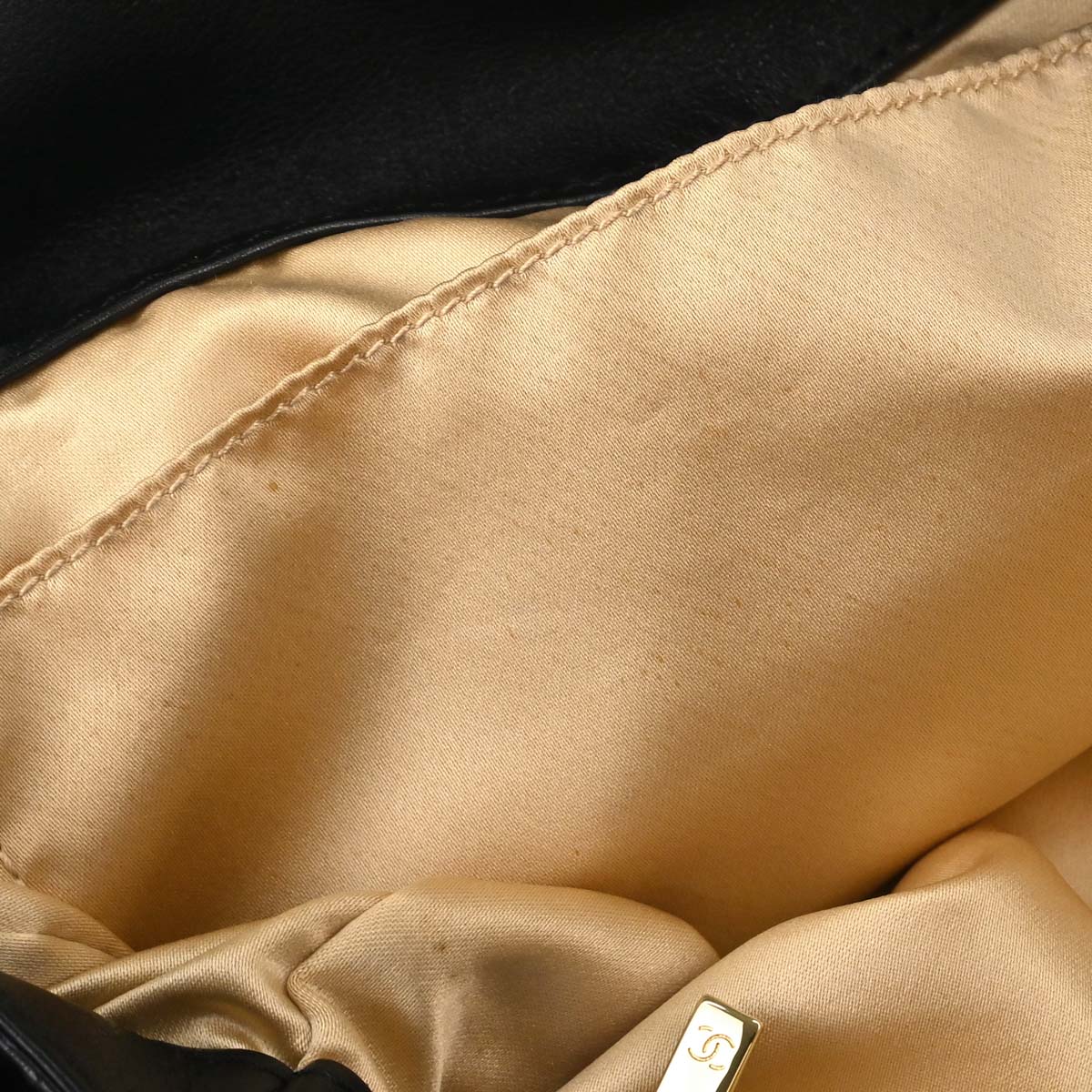 Chanel 2008-2009 Black Lambskin Rodeo Drive Hobo 2way Shoulder Handbag