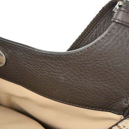Christian Dior Brown Beige Street Chic Trotter Handbag