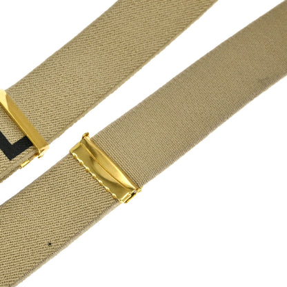 Chanel Suspenders Beige Small Good