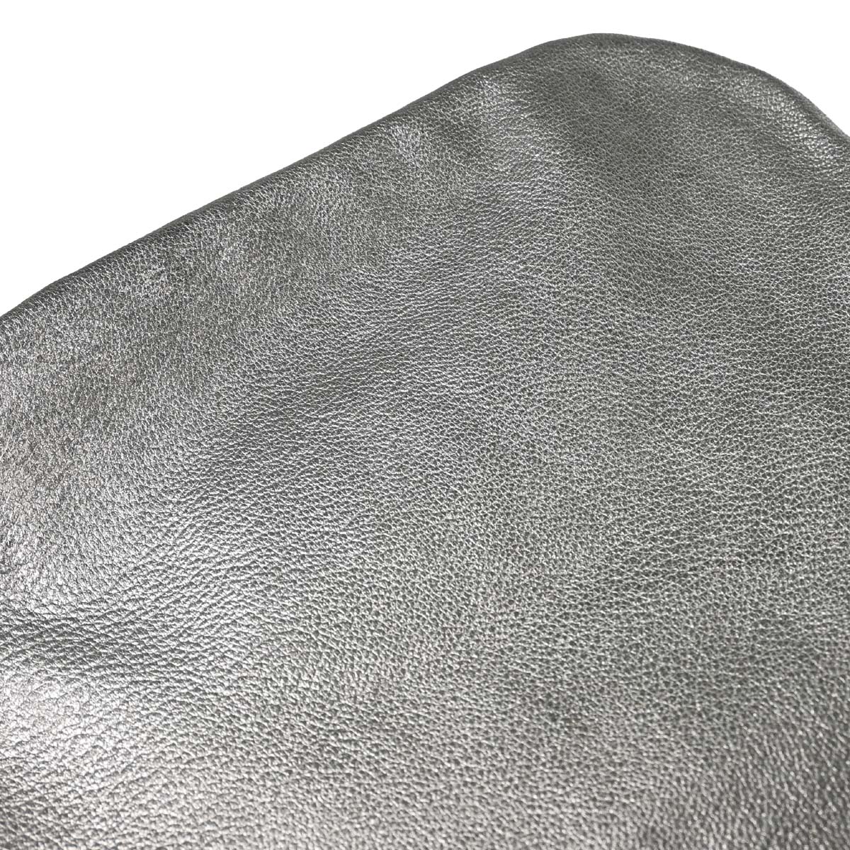 Chanel 2005-2006 Silver Calfskin Luxury Line Accordion Flap Bag Shoulder Bag