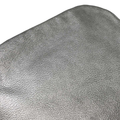 Chanel 2005-2006 Silver Calfskin Luxury Line Accordion Flap Bag Shoulder Bag
