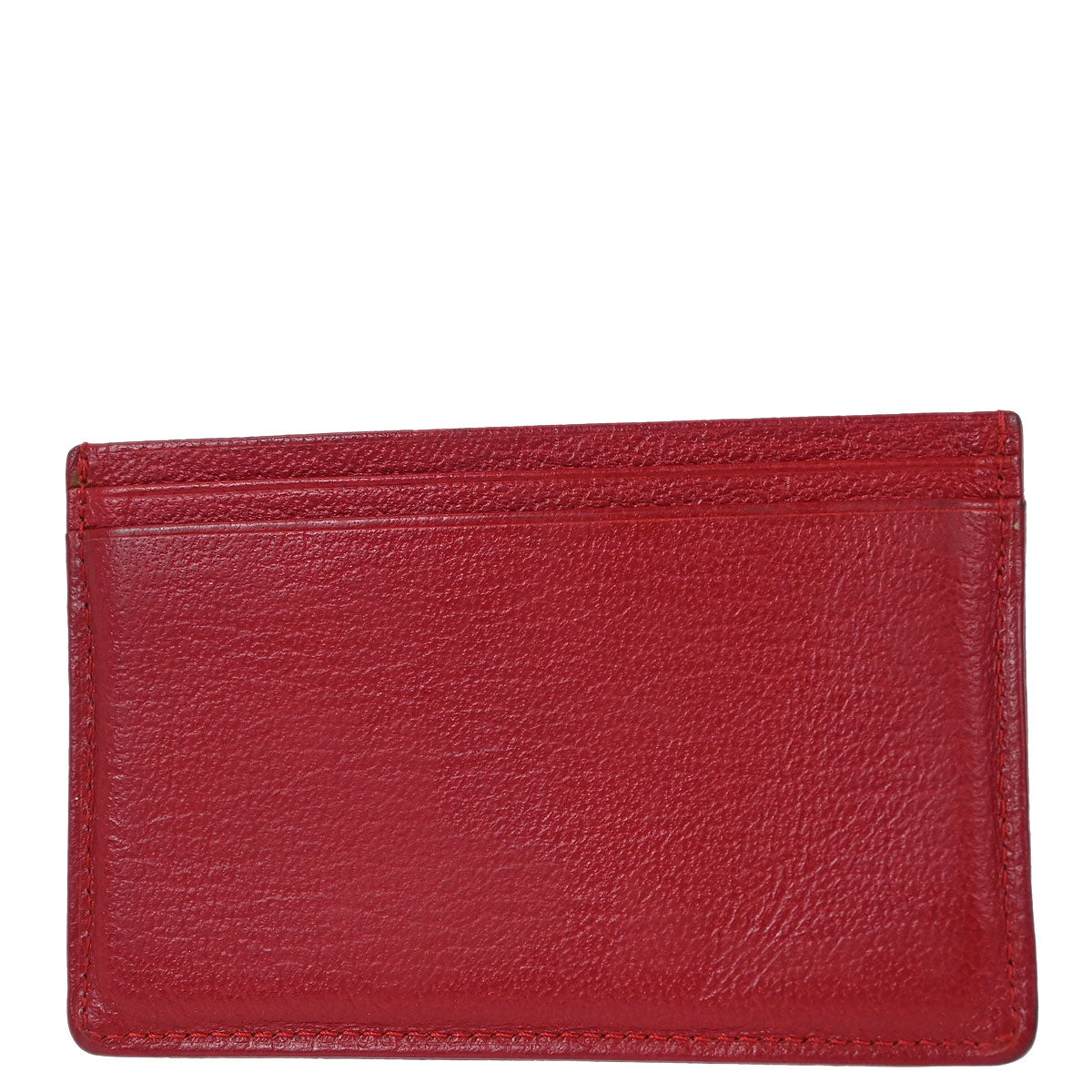 Chanel 1997-1999 Red Calfskin Cardholder