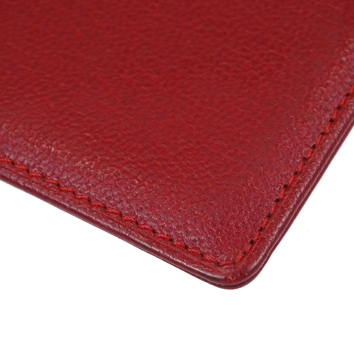 Chanel 1997-1999 Red Calfskin Cardholder