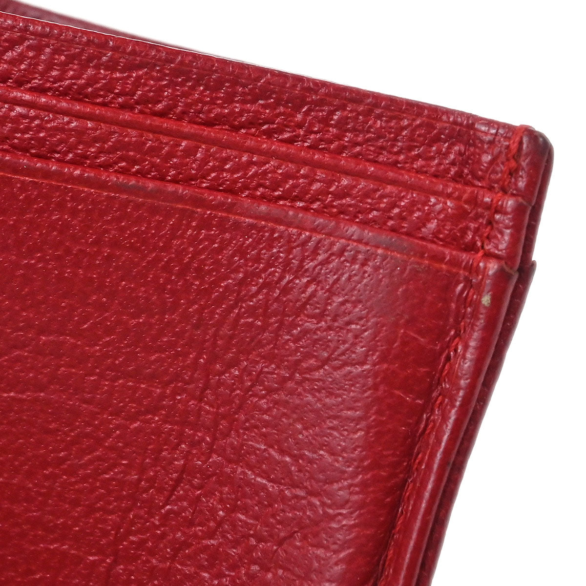 Chanel 1997-1999 Red Calfskin Cardholder