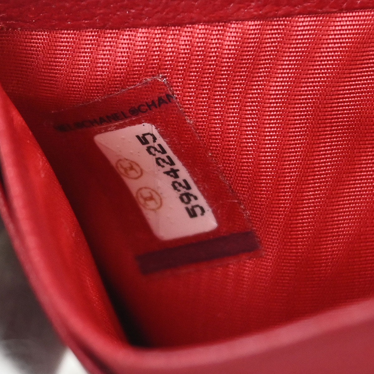 Chanel 1997-1999 Red Calfskin Cardholder – AMORE Vintage Tokyo