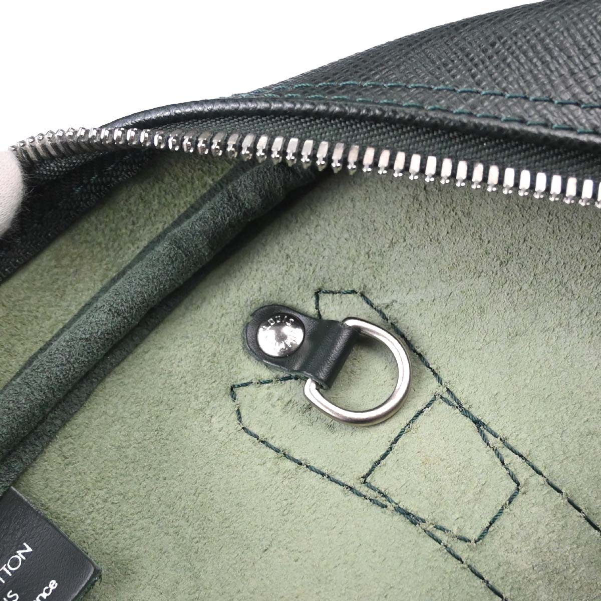 Louis Vuitton Green Taiga Kendall PM 2way Shoulder Travel Handbag M30124
