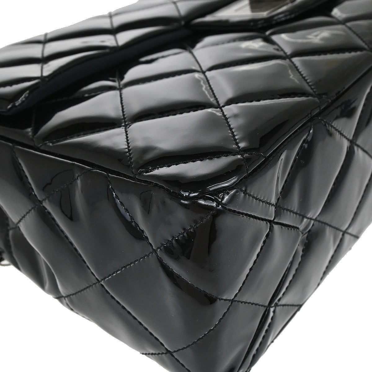 Chanel 2009-2010 Patent Leather XXL 2.55 Bag