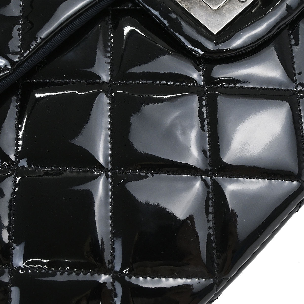 Chanel 2009-2010 Patent Leather XXL 2.55 Bag