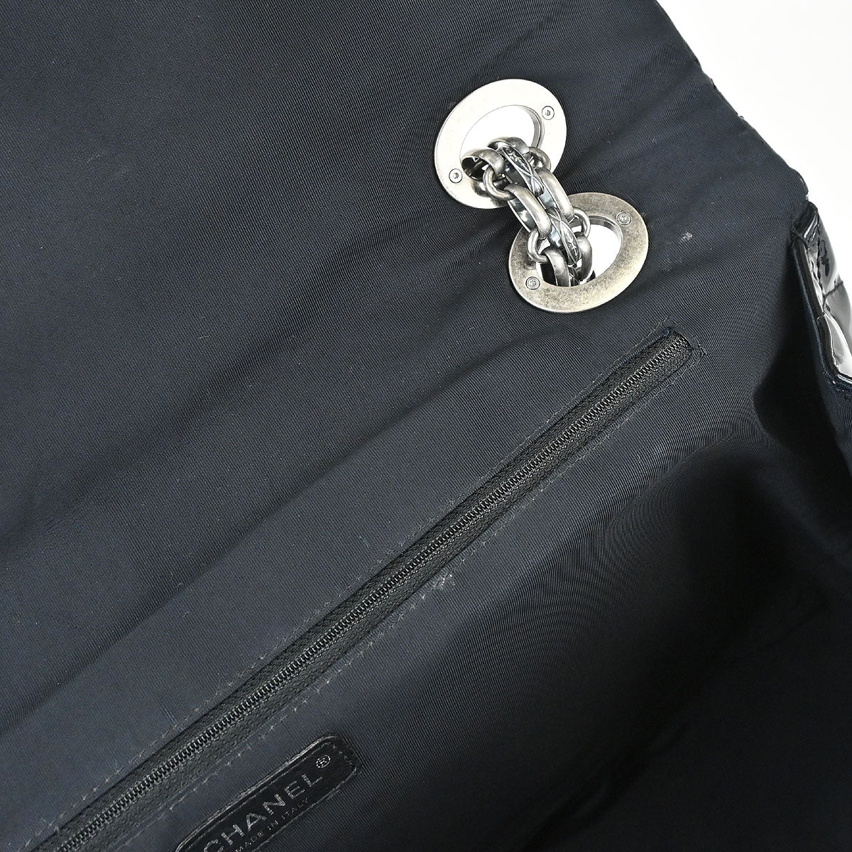 Chanel 2009-2010 Patent Leather XXL 2.55 Bag