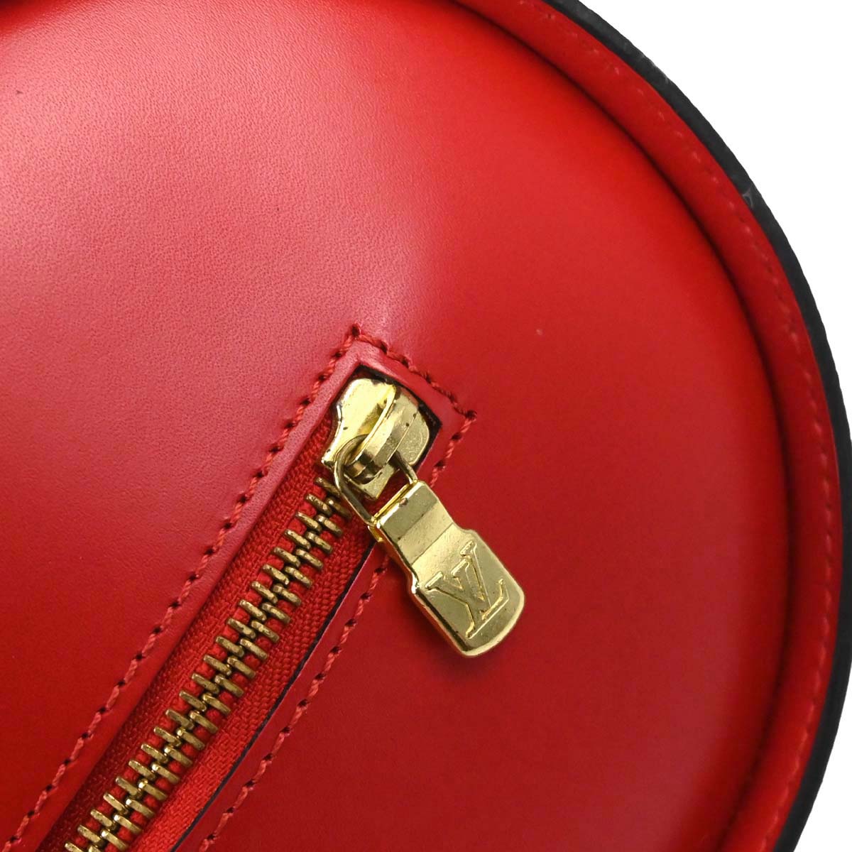 Louis Vuitton Red Epi Soufflot Handbag M52227