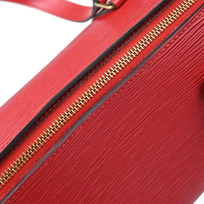 Louis Vuitton Red Epi Soufflot Handbag M52227