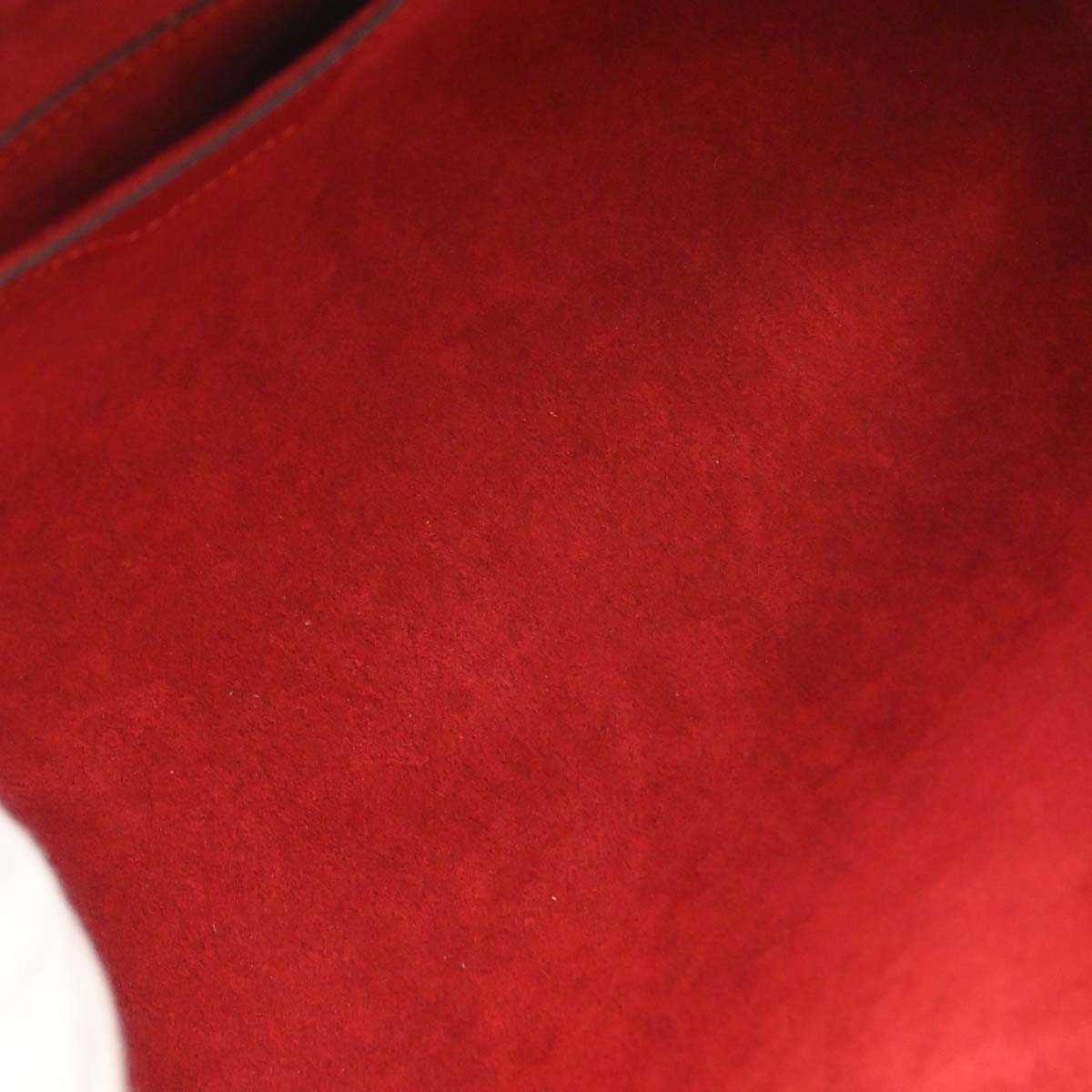 Louis Vuitton Red Epi Soufflot Handbag M52227