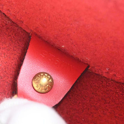 Louis Vuitton Red Epi Soufflot Handbag M52227