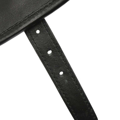 Bottega Veneta Black Lambskin Intrecciato Shoulder Bag