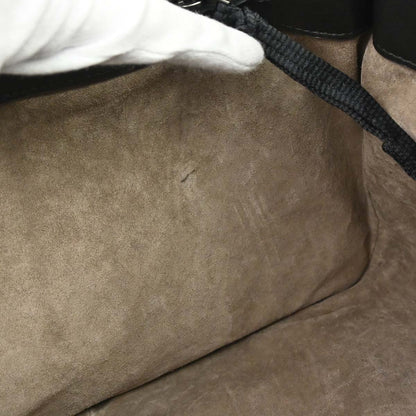 Bottega Veneta Black Lambskin Intrecciato Shoulder Bag