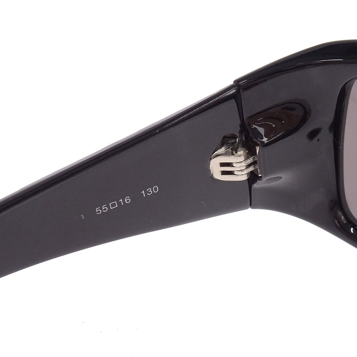 Fendi Sunglasses Eyewear Black 55□16 130 Small Good