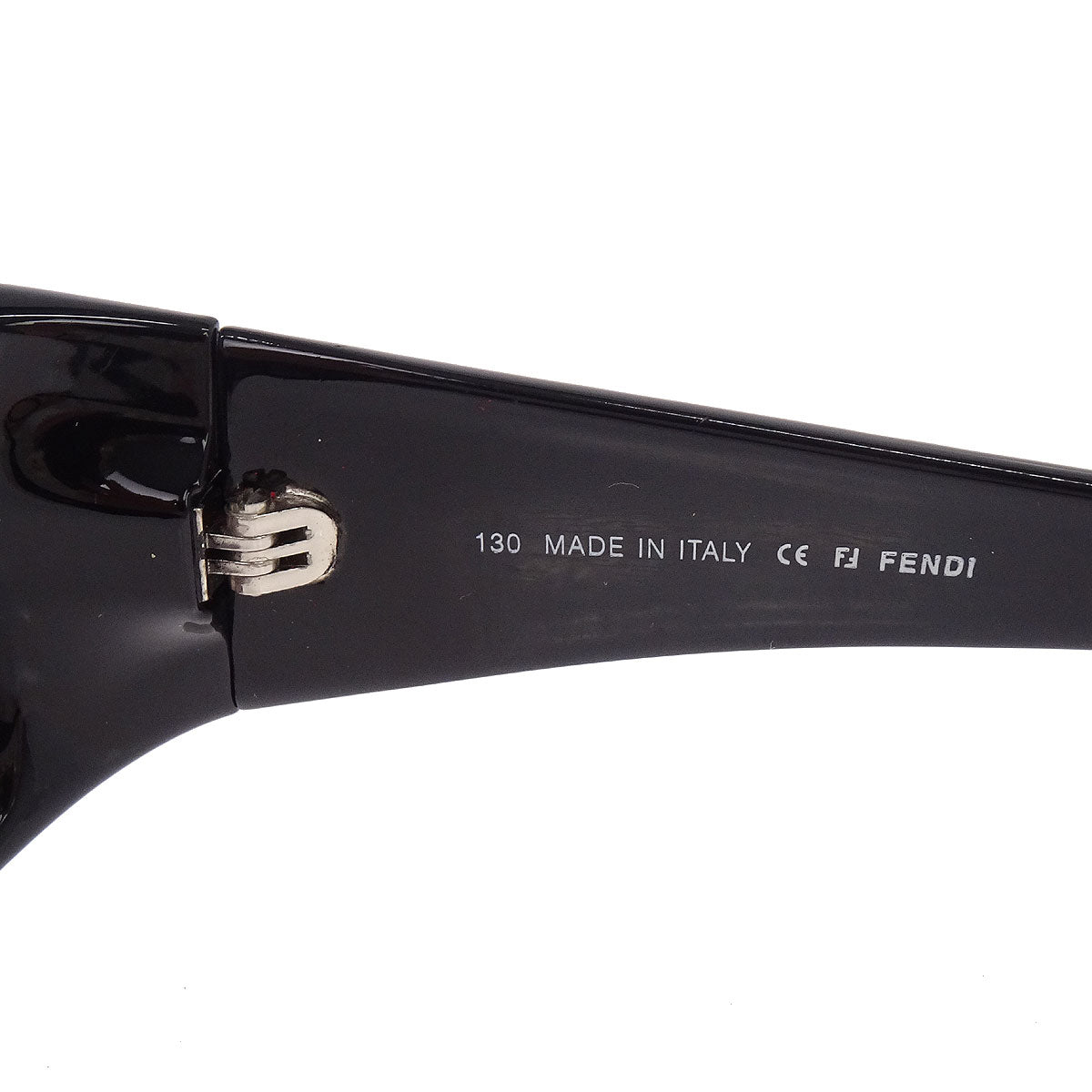 Fendi Sunglasses Eyewear Black 55□16 130 Small Good